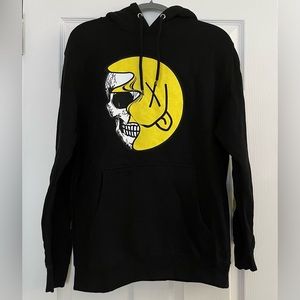 Smiley / Skull with Arm Detailing Bobby Mares Sweatshirt